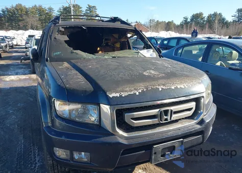 2011 Honda Ridgeline Rts из США, поврежденный, VIN 5FPYK1F46BB453578